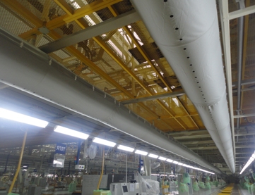 Fabric Performance Characteristics of Cloth Air Duct