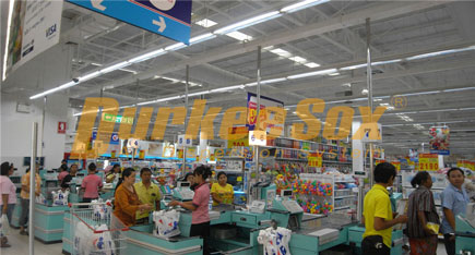 Commercial Ductwork for Carrefour Thailand Nongchok Store