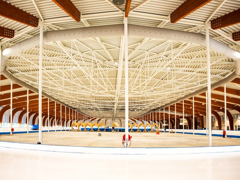 Dutch Ice Hockey Hall Ventilation